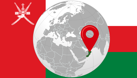 localisation Oman