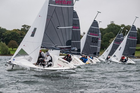 flotte de RS Venture Connect au championnat du Monde à Rutland 2024